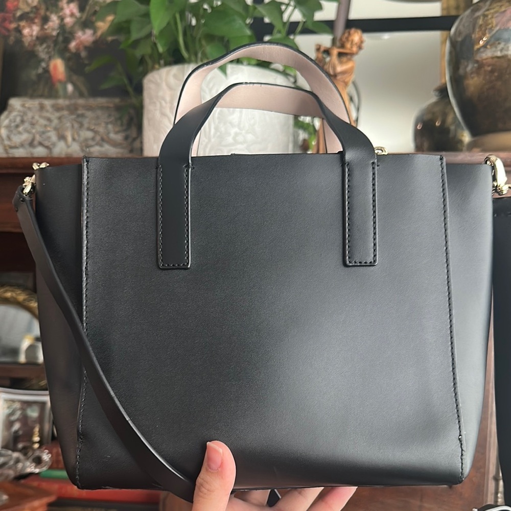 Kate spade New York  Black Leather Tote Bag - Picture 6 of 13
